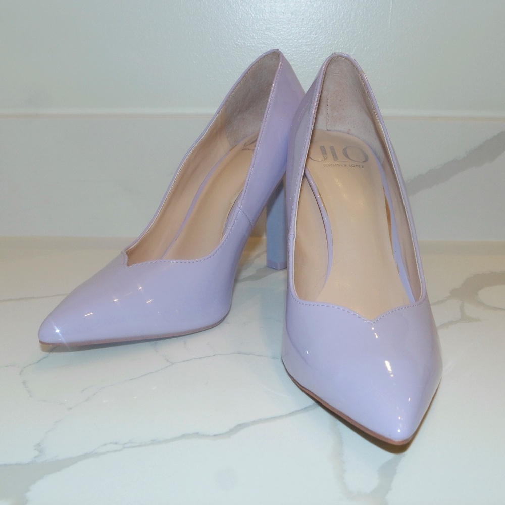 Pointed Toe 4" Heels Noley Lavendar Purple Size 7 | Jlo